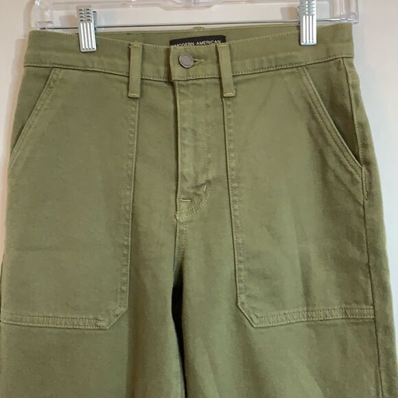 Modern American Women's Farrah Long Utility Full Jeans - Picture 4 of 11